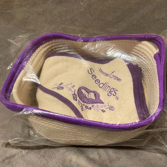 🌵Unbleached Cotton BABY Basket & Bath Set Super Soft YL - Picture 3 of 7